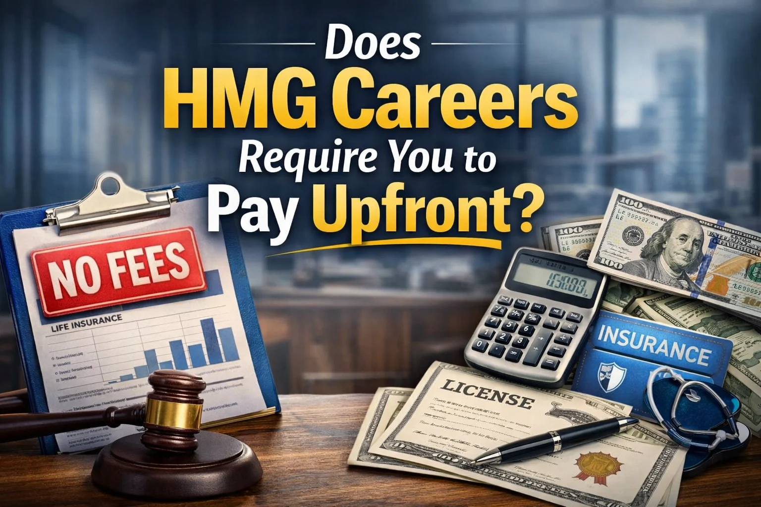 Does HMG Careers Require You to Pay Upfront?