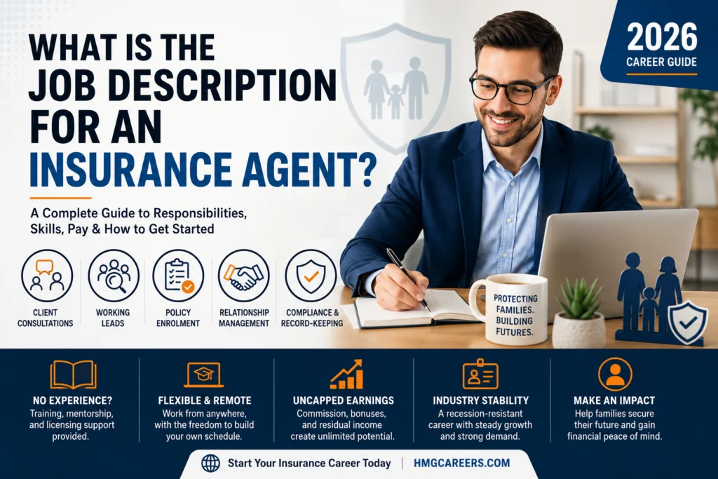 What is the Job Description for an Insurance Agent?